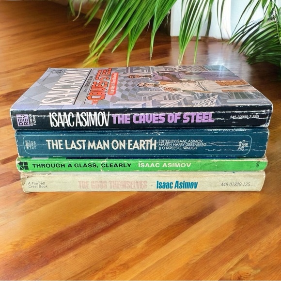 Vintage Isaac Asimov Sci-Fi Paperback Lot - 4 Books - Picture 3 of 13